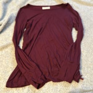 Evys Tree Layering Leaves, Medium-Wine